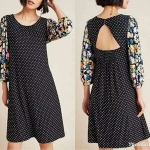 Maeve Sawyer Balloon-Sleeved Tunic Dress
